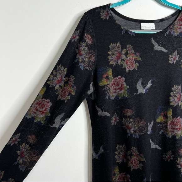 Soft Surroundings Floral Crane Soft Tunic - Picture 4 of 10